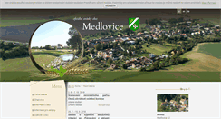 Desktop Screenshot of medlovice.cz